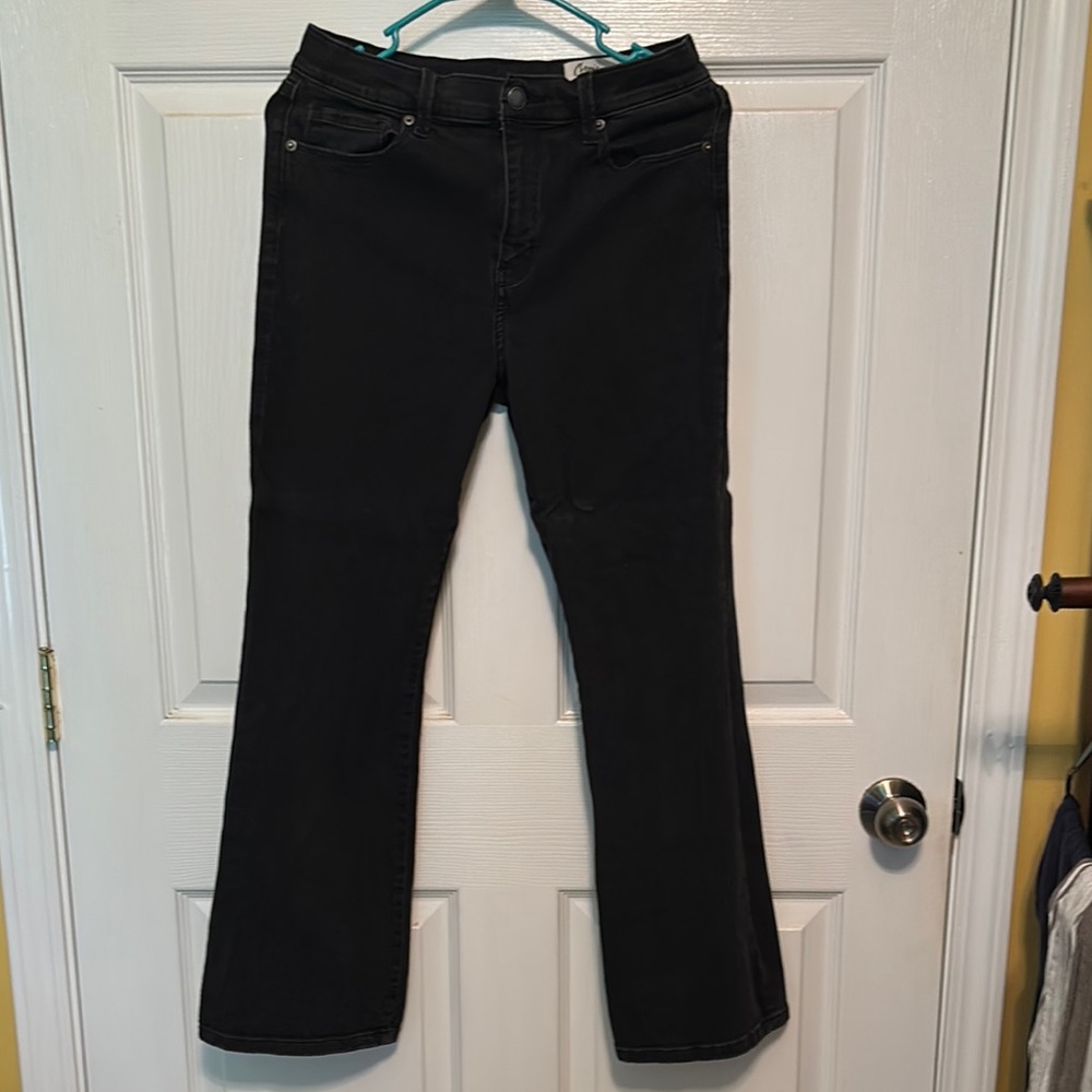 Black Boot Cut Jeans with Classic Style